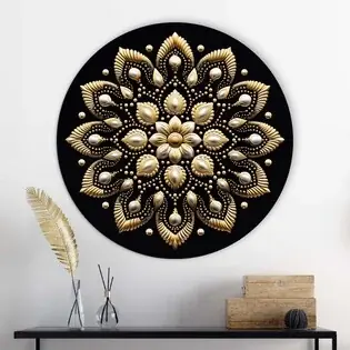 Pöttyös mandala a falra Bestseller