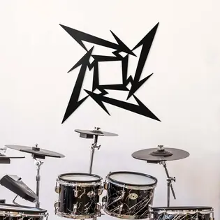 Akció Fa szimbólum - Metallica Ninja Star