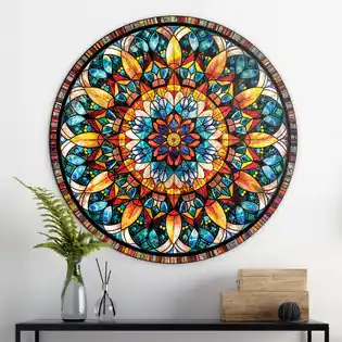 Színes mandala a falra - Kaleidoszkóp Rendeld meg most