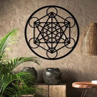Árcsökkenés Szent geometria - Metatron kockája