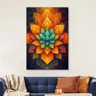 Lotus mandala az örök fény - Fa kép Nézd meg most