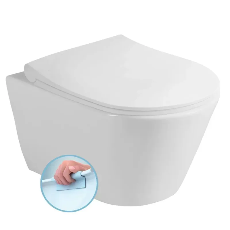 Avva Rimless fali WC 53x36 cm Gyors szállítás
