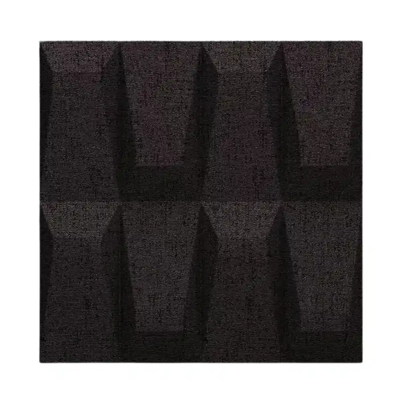 Korlátozott ajánlat Galeras 3D falpanel 60x60 cm-Fénylő antracit