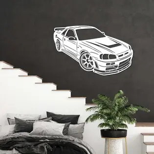 Ajánlat Fa falikép - Nissan GT-R Skyline