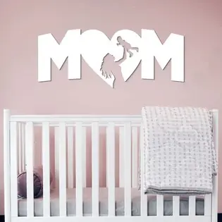 Biztonságos vásárlás Ajándék anyának - Falikép - Mom