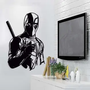 Fa 3D falikép - Deadpool Legjobb ár