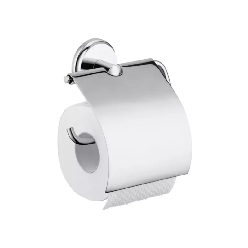 Kedvezmény Hansgrohe Logis Classic fedeles wc papírtartó (41623000)