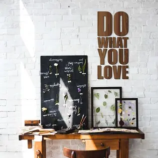 Fa 3D falmatrica - DO WHAT YOU LOVE Vedd meg online