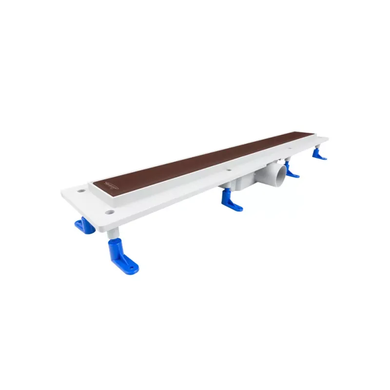 Styron zuhanyfolyóka 700mm bronz színű üveggel (STY700) Azonnal elérhető
