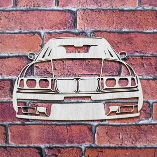 Nézd meg most Fa falikép - BMW E36
