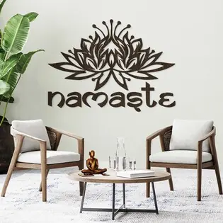 Utolsó esély Fa matrica - Namaste szimbólum