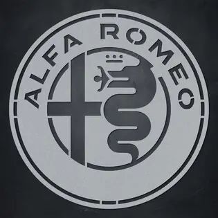Utolsó esély Fali fa logó - Alfa Romeo