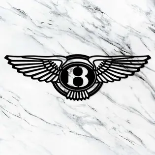Fa dekoráció - Bentley logó Vedd meg most