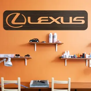 Fa tábla - Lexus autó logó Árengedmény