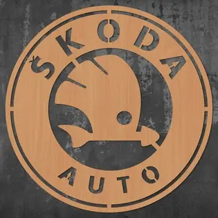 Fakép - Skoda logó Akció
