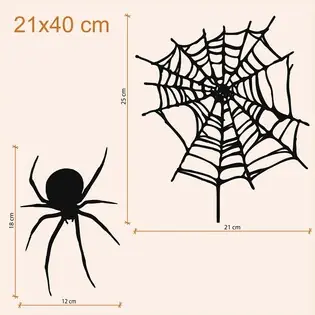 Fa Halloweeni dekoráció - Pók Kedvezményes ár