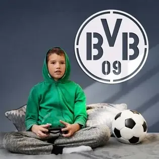 Biztonságos fizetés Fa focsicsapat logó - BVB