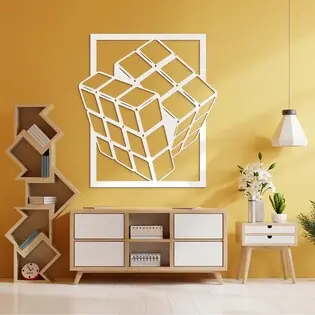 Retro falikép irodába - Rubik-kocka Szuper ajánlat