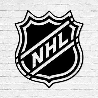 Bestseller Fa hoki logó a falra - NHL