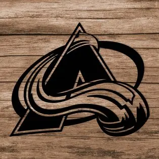 Jégkorong logó a falra - Colorado Avalanche Biztonságos fizetés