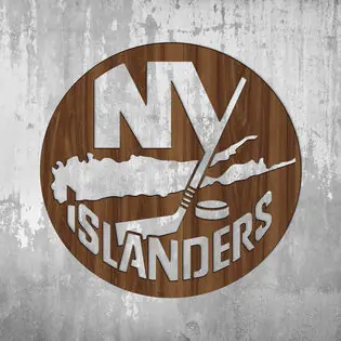 Szezonális akció Fa hoki logó - New York Islanders