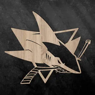 Végkiárusítás Fali logó - San Jose Sharks