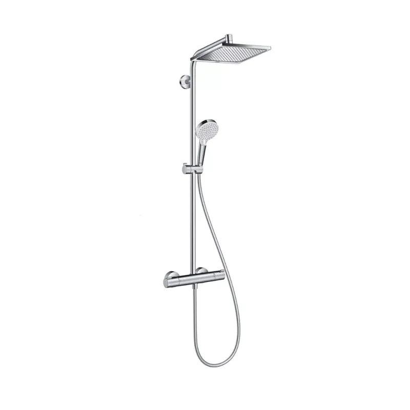 Legjobb ár Hansgrohe Crometta E240 Showerpipe 1 Jet zuhanyrendszer termosztátos (27271000)