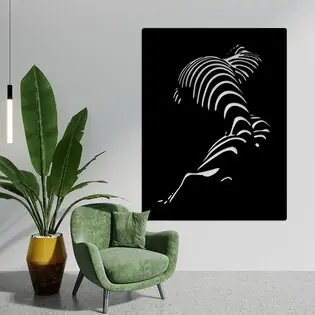 Szuper akció Modern fa kép - Elegáns vonalak