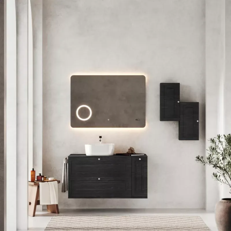 Korlátozott ajánlat Savinidue inteligens tükör LED téglalap alakú 100x70 cm (SPR206)