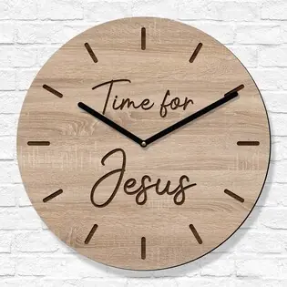 Legnépszerűbb Keresztény falióra - Time for Jesus