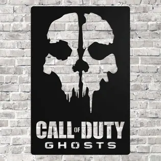 Fa 3D falikép - Call of Duty Ghosts Rendeld meg most