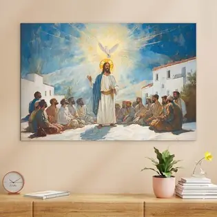 Szentkép az ágy fölé - Jézus tanítása Rendeld meg most