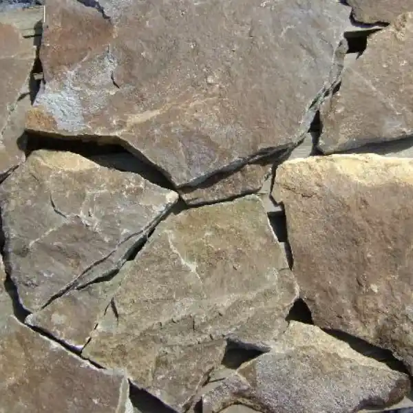 Végkiárusítás Barna andezit szabálytalan burkolókő 1-4cm változó (400019)