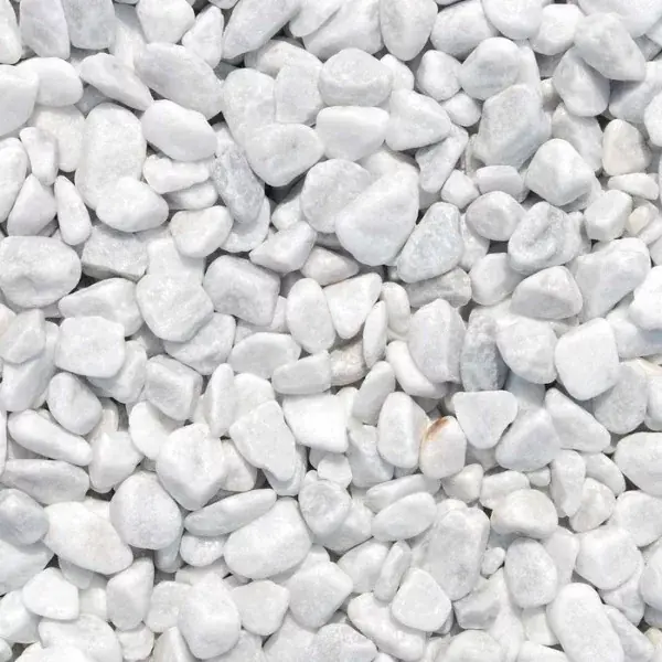 Rendeld meg most Márványkavics- Bianco Carrara- 16-25mm 25 kg/zsák (400043)