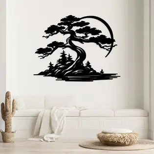 Szuper ajánlat Fa falikép - Bonsai