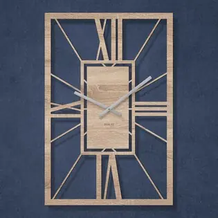 Azonnal elérhető Római számokkal ellátott óra - Arch Deco