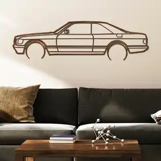 Ajánlat Fa falikép – Mercedes 500 SEC