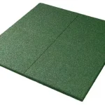 Vásárlói kedvenc Eséscsillapító gumilap, 4 cm, zöld 100x100cm