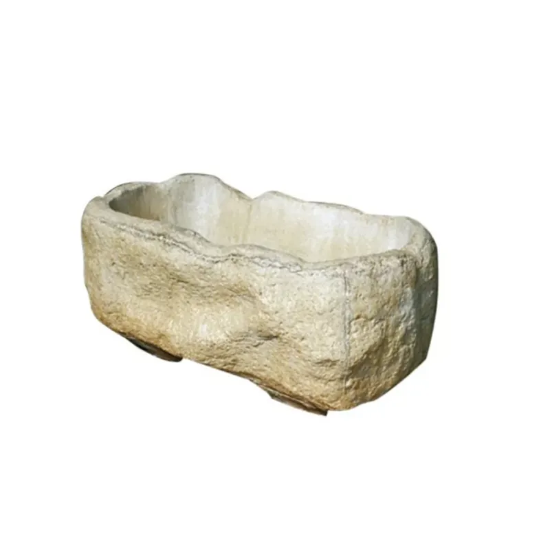 Fabro Homokkő vályú virágtartó 70x40x32cm Prémium