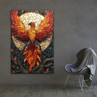 Mozaik kép fán - Főnix Exkluzív ajánlat
