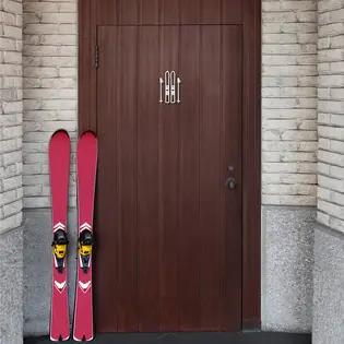 Helyiség jelölése - Sífelszerelés tároló (Ski room) Legjobb ár