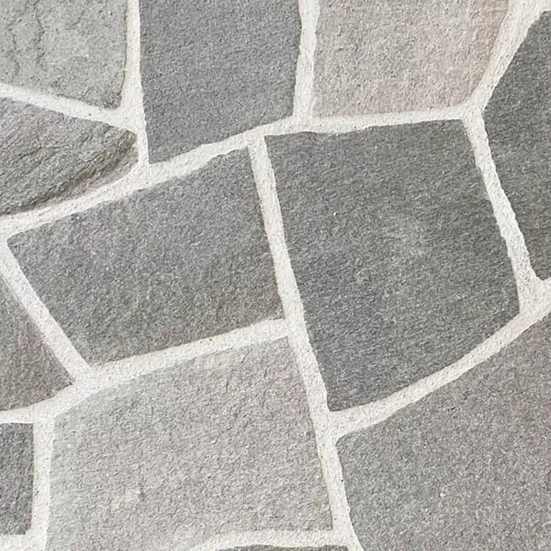 Végkiárusítás Burkolókő Kavala Szabálytalan Szürke 2-3 cm vastag (400160)