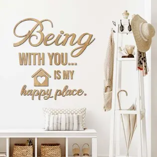 Gyors szállítás Angol idézet a szerelemről - Being with you...