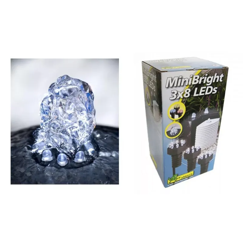 Kedvezményes ár Ubbink- LED világítás csobogóhoz- MiniBright 3x8 LED (1354019)