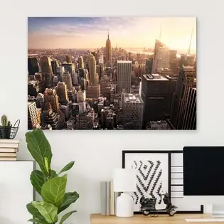Olcsóbb Fa falikép - New York