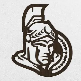 Olcsó 3D jégkorong logó - Ottawa Senators