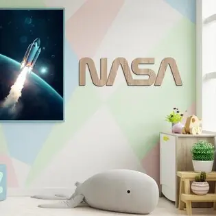 Nézd meg most Fa matrica - NASA