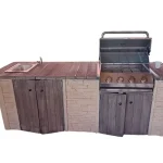 Utolsó esély Fabro Outdoor kitchen kerti konyha, M méret