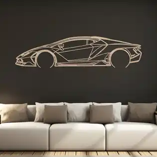Olcsóbb Lamborghini Centenario autós sziluett kép