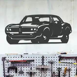 Fa fali dekoráció - Pontiac autó Vedd meg online